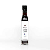 Ganjang soy sauce bottle with black cap and glass label