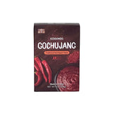 Kisoondo gochujang box, Traditional Red Pepper Paste, dark red package
