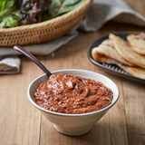 Grilled cutlassfish with ssamjang, bowl of thick red-brown paste