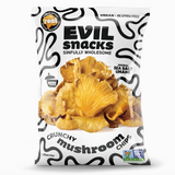 Crunch mushroom chips pouch, original sea salt umami, vegan and gluten-free