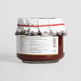 Gochujang chili paste jar back label with ingredients and nutrition facts, 500g
