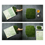 Gamtae tea pack: roasted green tea leaves square and powder, with matching sachets (2)
